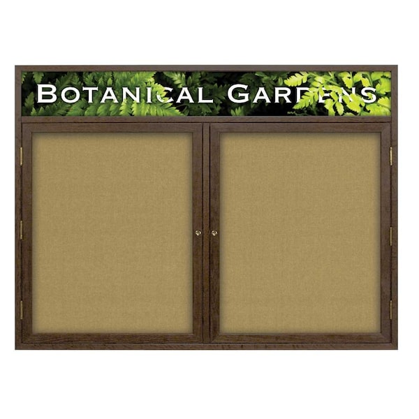 Open Faced Traditional Corkboard, 60x36"